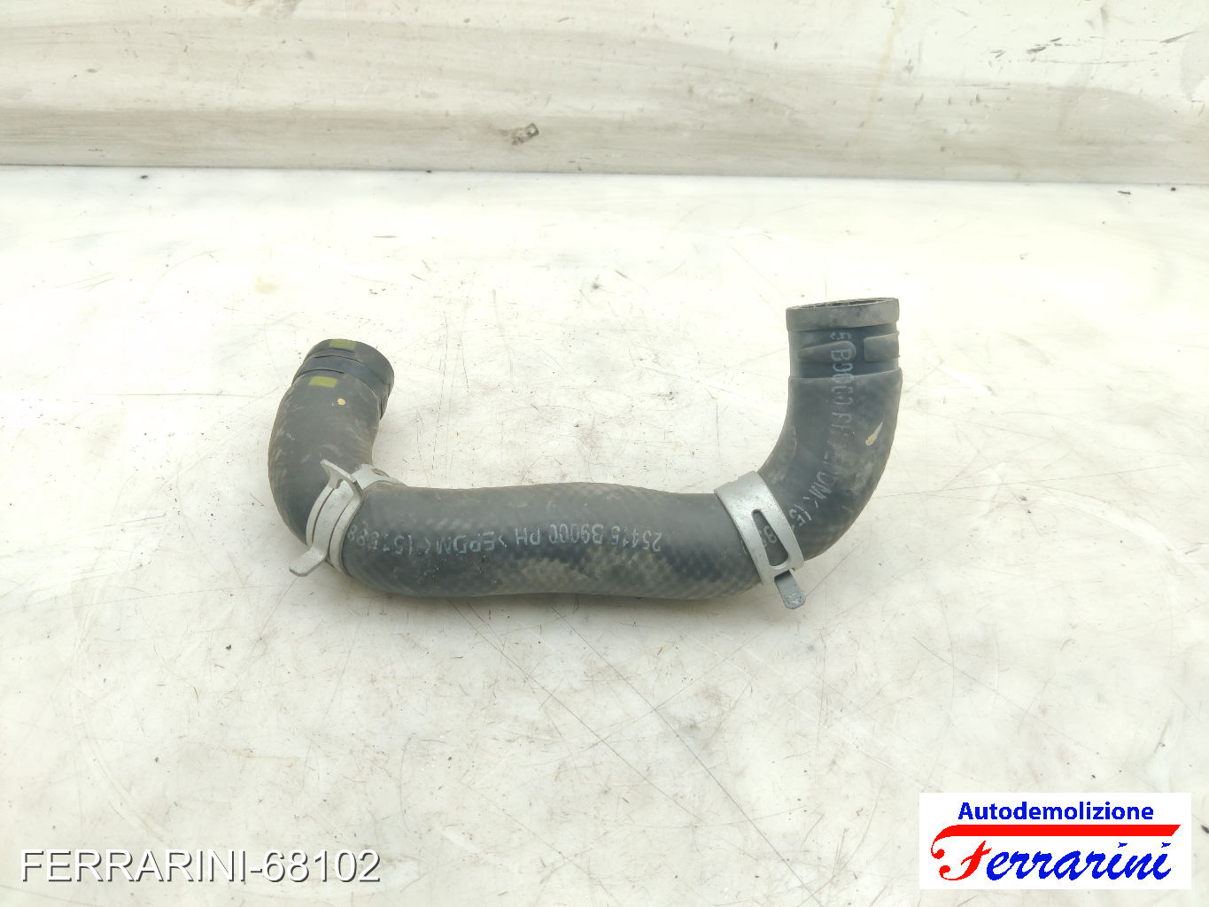 tubo acqua raffreddamento G3LA HYUNDAI I10 BA, IA 1.0 2013-2023 25415B9000