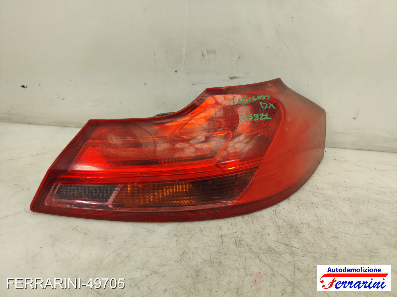 Fanalino Stop Posteriore OPEL INSIGNIA A SW G09 2008-2015 destro, dx 1222195 11