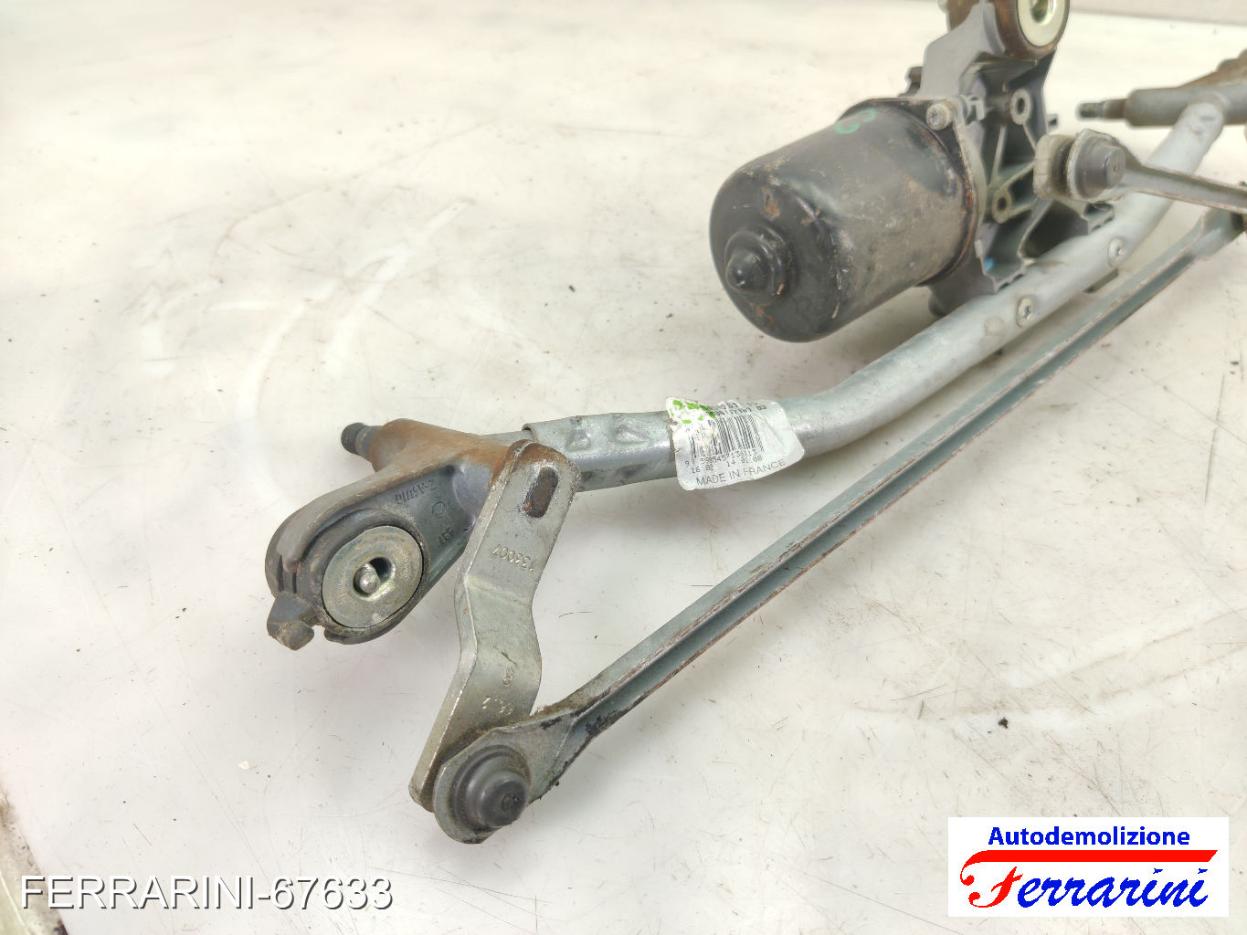 Spazzacqua Motorino Tergicristallo CITROEN C2 JM 2003-2012 anteriore, frontale 6