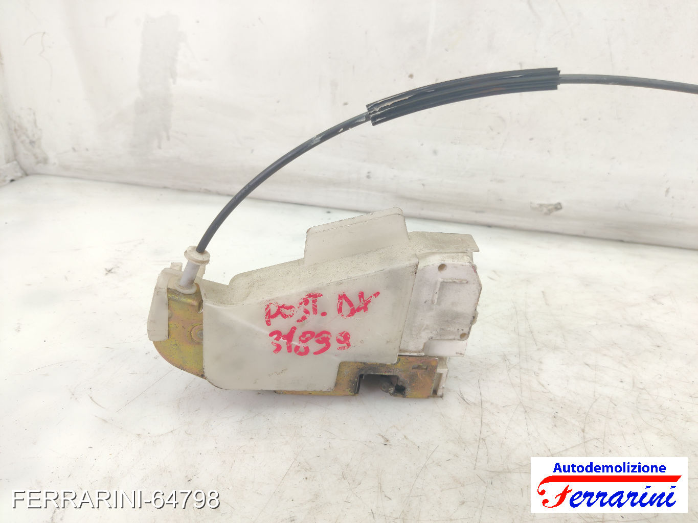 Serratura Porta FORD FIESTA 4 JA, JB 1995-2002 destro, dx, posteriore, post 8