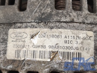 Alternatore FORD FOCUS SW DNW 1.8 TURBO DI/TDDI 1999-2004 98AB10300JG, 1307487 7