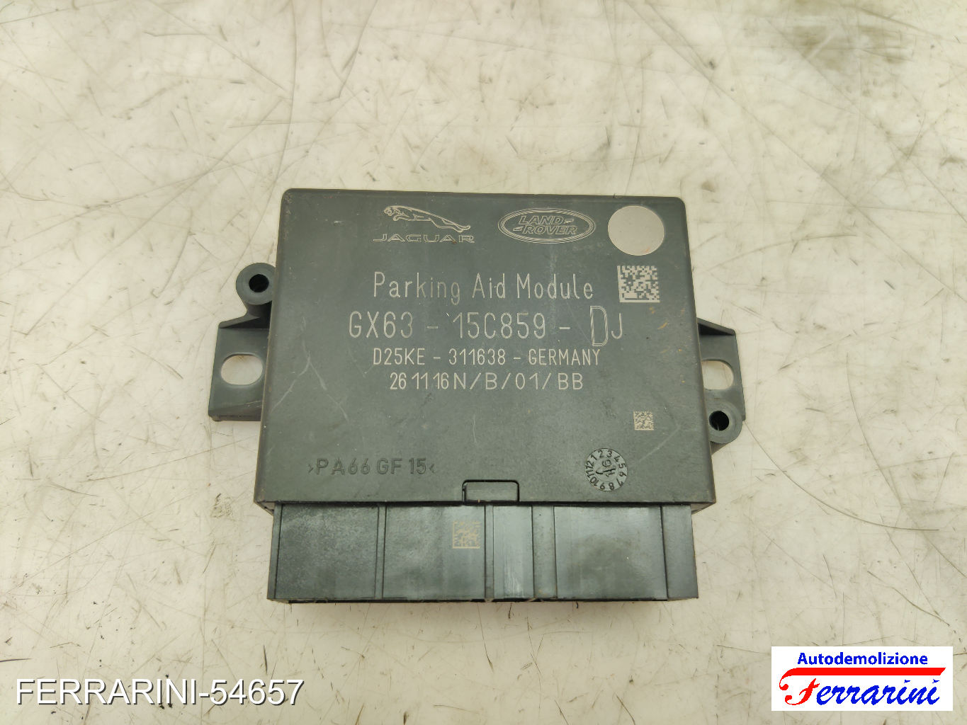 Centralina sensori parcheggio LAND ROVER RANGE ROVER EVOQUE L538 2.0 D 4X4 6
