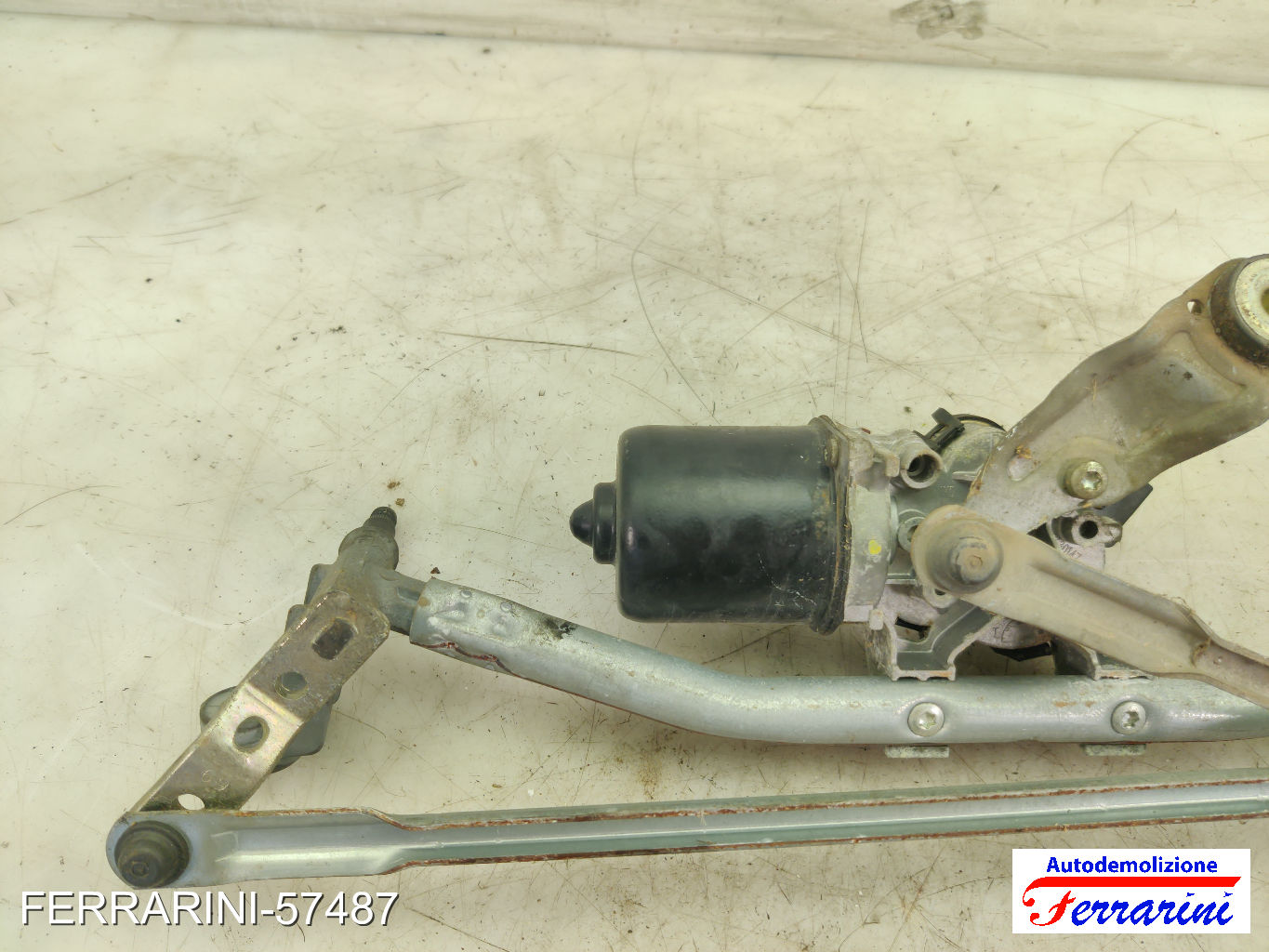Spazzacqua Motorino Tergicristallo RENAULT MEGANE 2 KM 2005-2009 anteriore 7