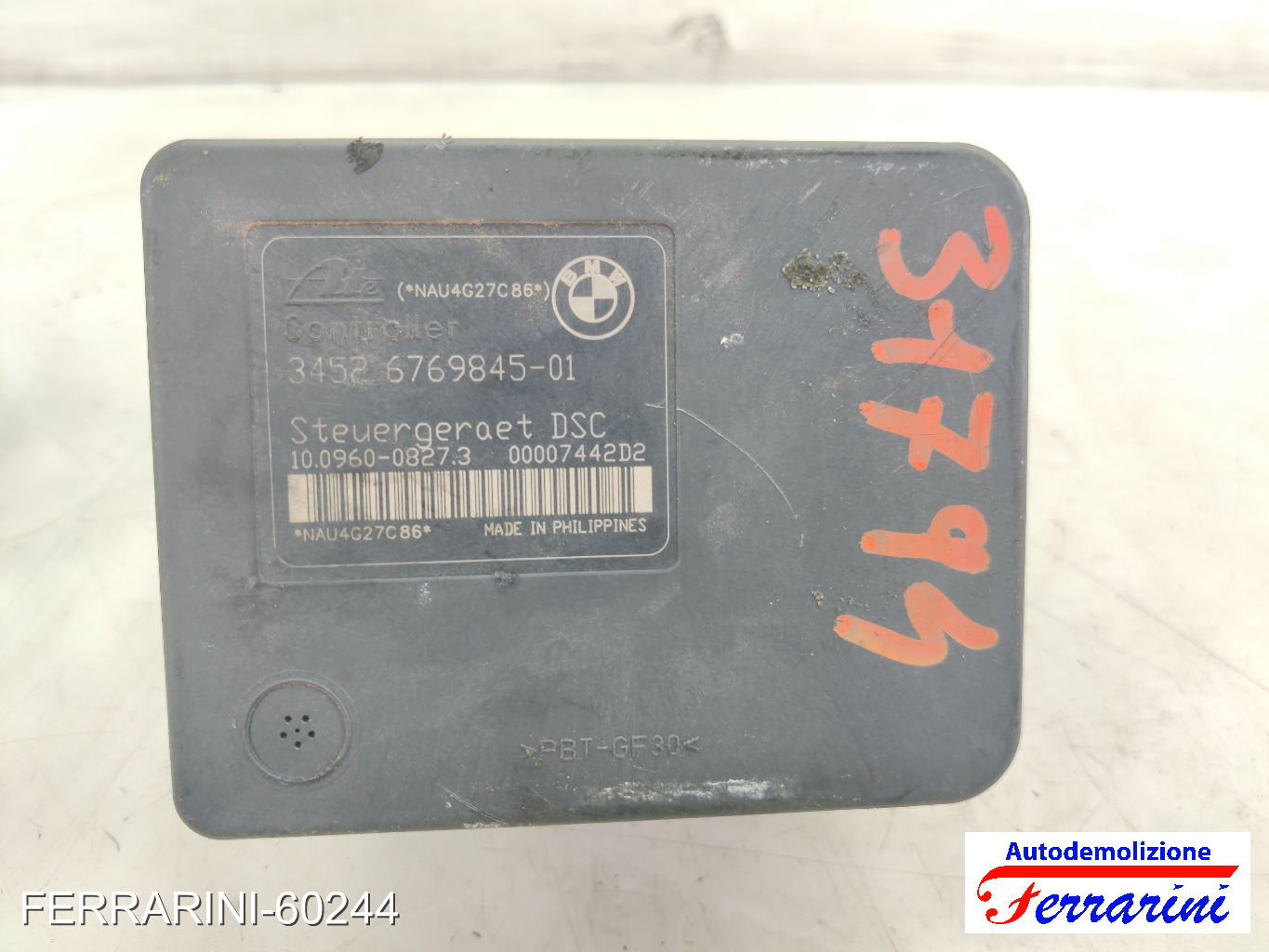 Centralina Pompa Abs BMW SERIE 1 E87 120D 2004-2011 34516769844, 00007442D2