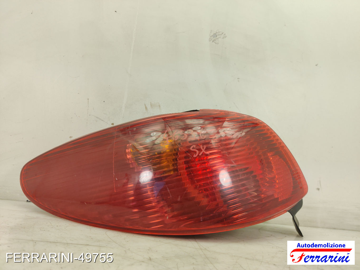 Fanalino Stop Posteriore PEUGEOT 206 2A/C 1998-2007 sinistro, sx 6350P1, 6350S0 11