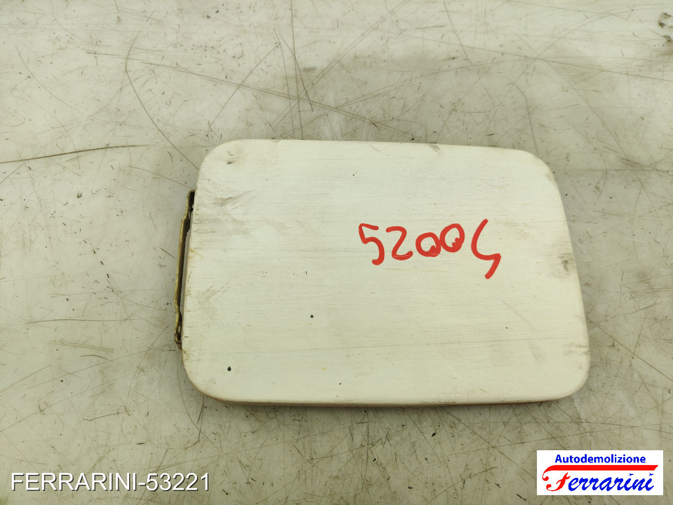 Sportellino Carburante FIAT PANDA 141 1992-1996 249 BIANCO BANCHISA