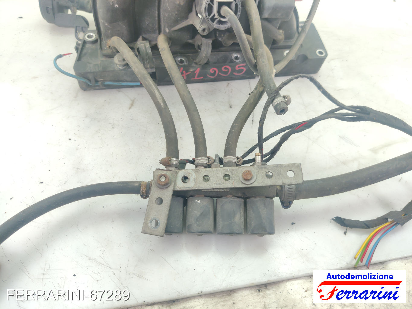 con iniettori GPL Collettore Di Aspirazione ALFA ROMEO MITO 955 1.4 2008-2013 10