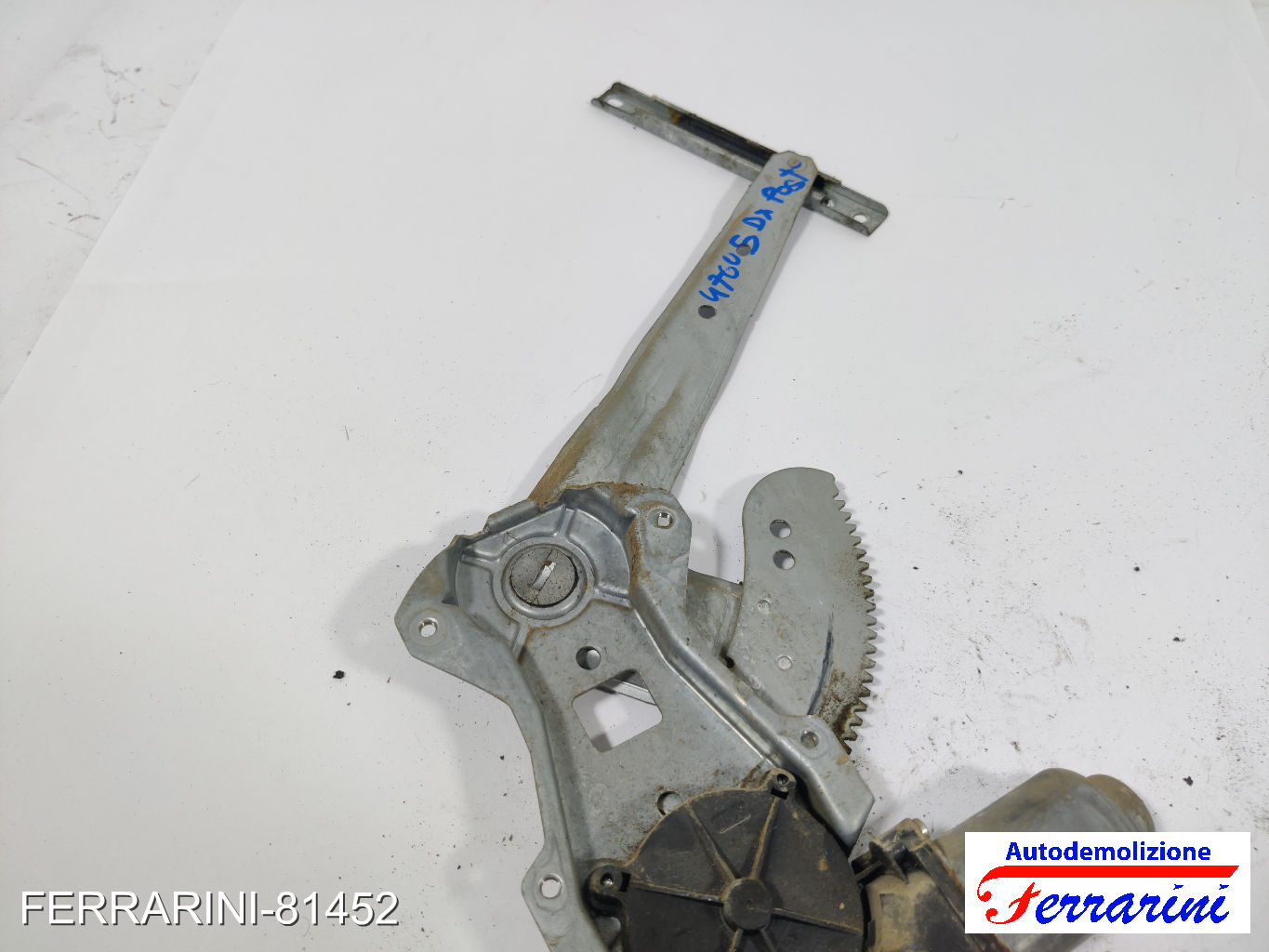 Motorino E Meccanismo Alzavetro Retro Destra 9