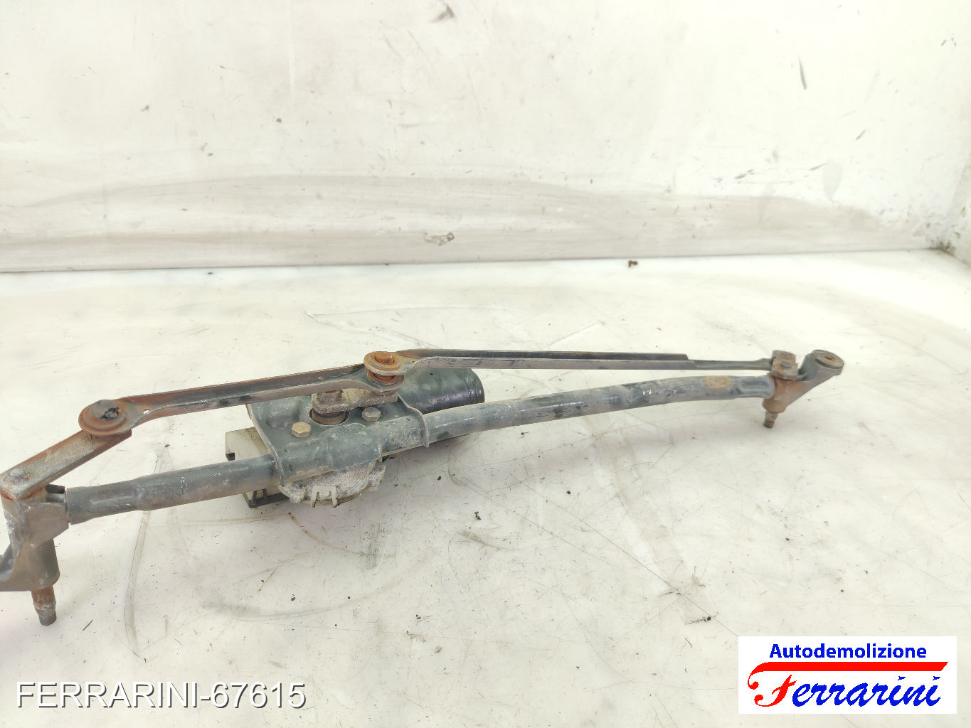 Spazzacqua Motorino Tergicristallo ALFA ROMEO 156 932 1997-2005 anteriore