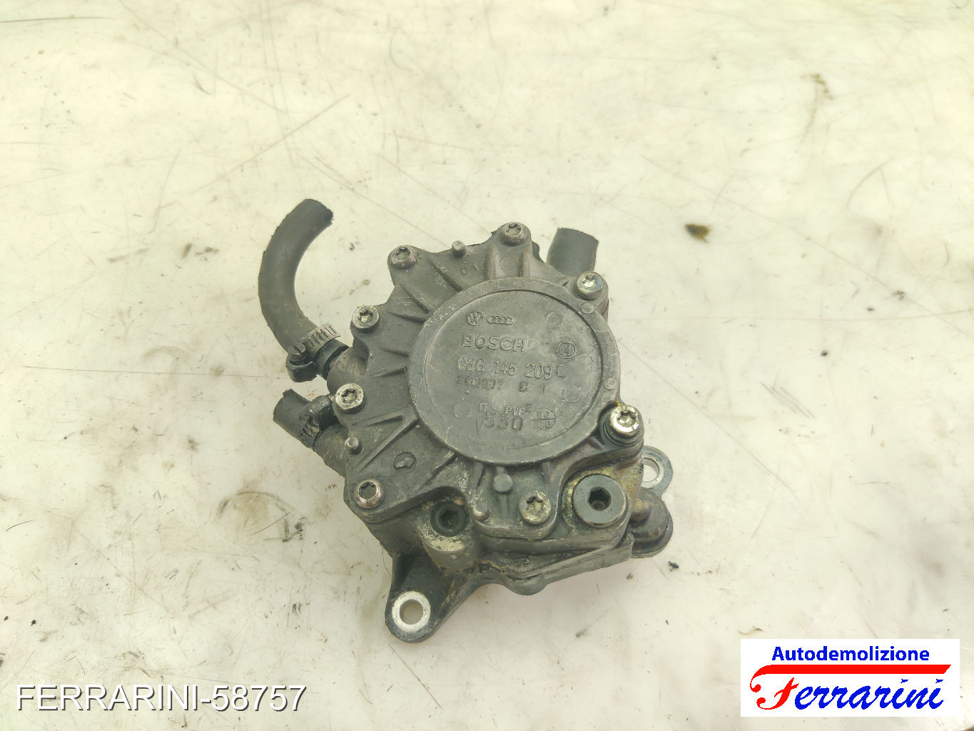 Pompe Vuoto Depressore AUDI A3 8P1 2.0 TDI 16V 2003-2012 03G145209, 03G145209C 10