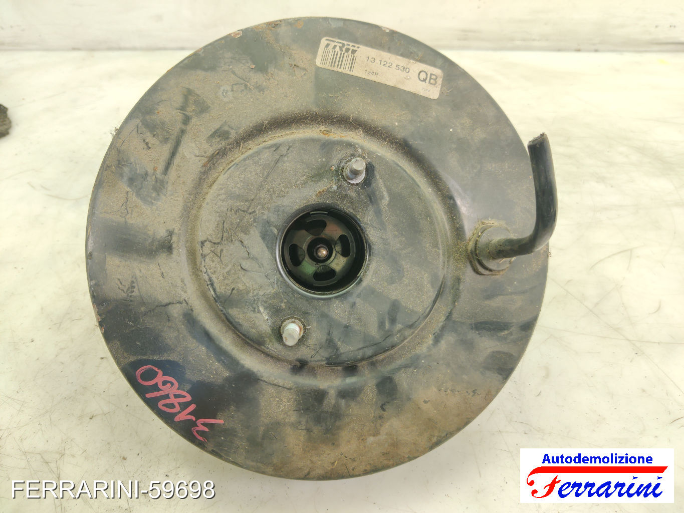 Servofreno OPEL MERIVA A X03 1.8 2003-2010 93175086, 13122530, 32481641