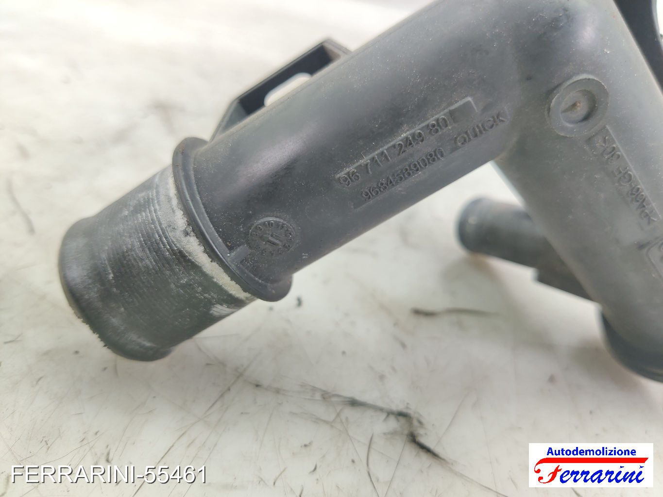 Tubo Acqua Motore In Gomma, Plastica