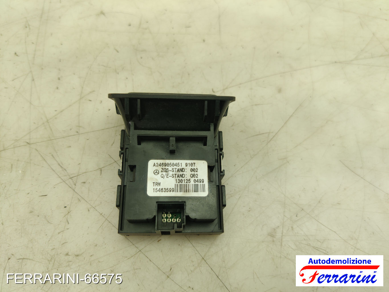 Interruttore Tasto Freno A Mano MERCEDES CLASSE B W242, W246 2011-2014