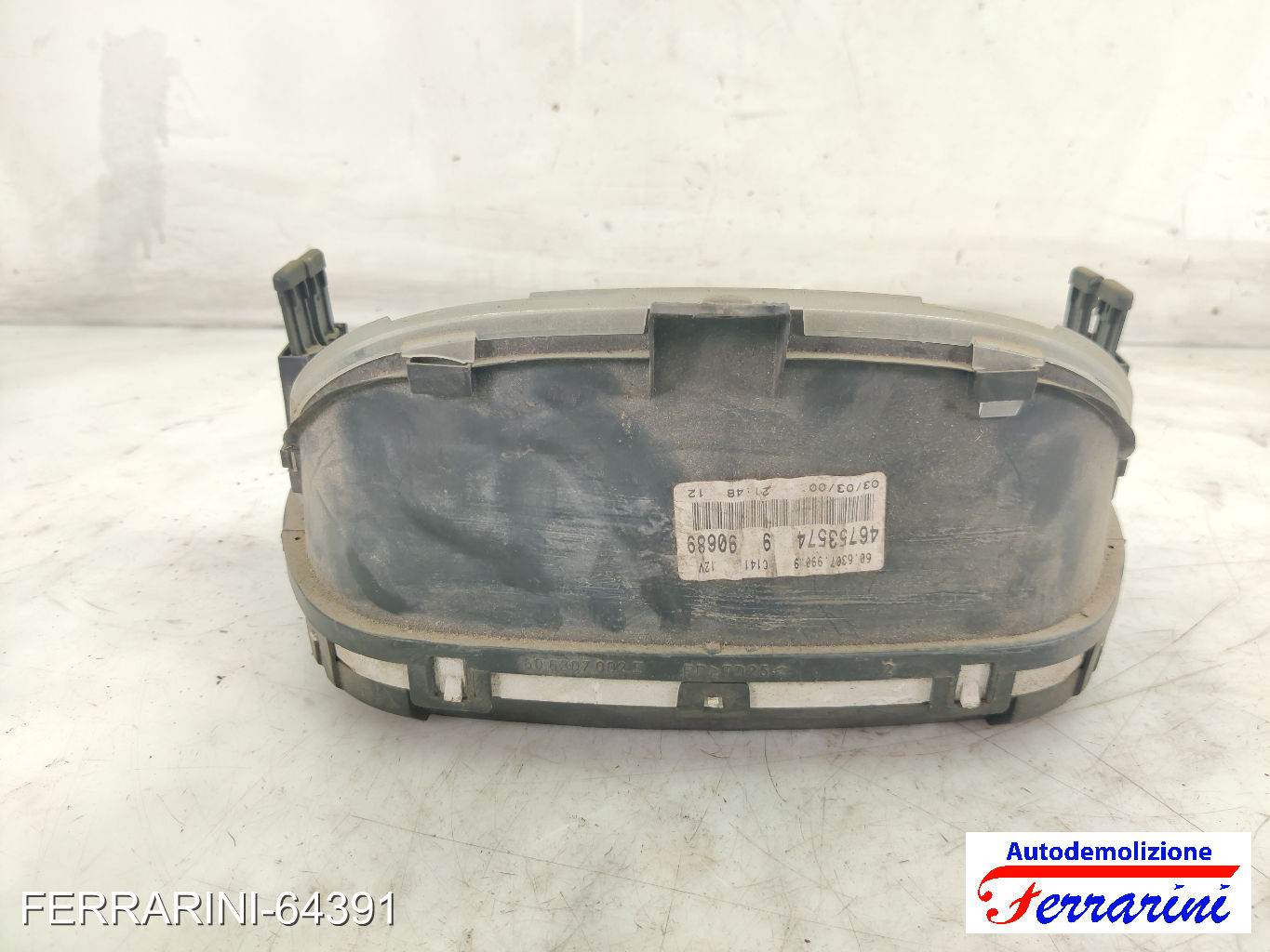 Quadro Contachilometri FIAT PUNTO 188 1.2 16V 80 1999-2006 46753574, 6063079909 7
