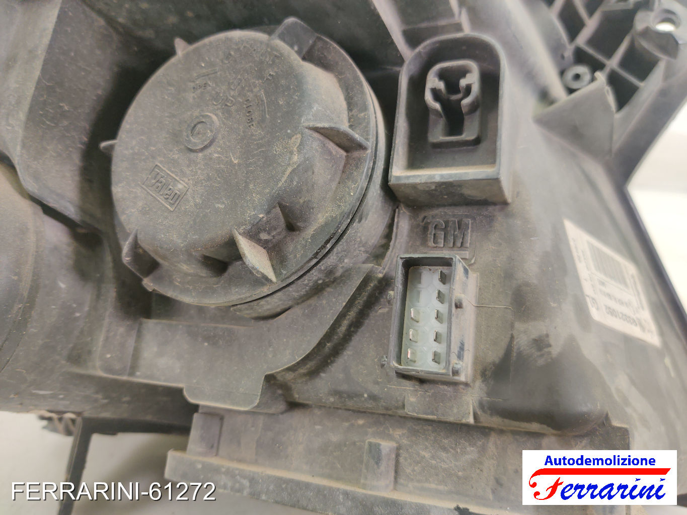 Faro Anteriore OPEL MERIVA A X03 2003-2010 sinistro, sx 1216153, 93175364 6