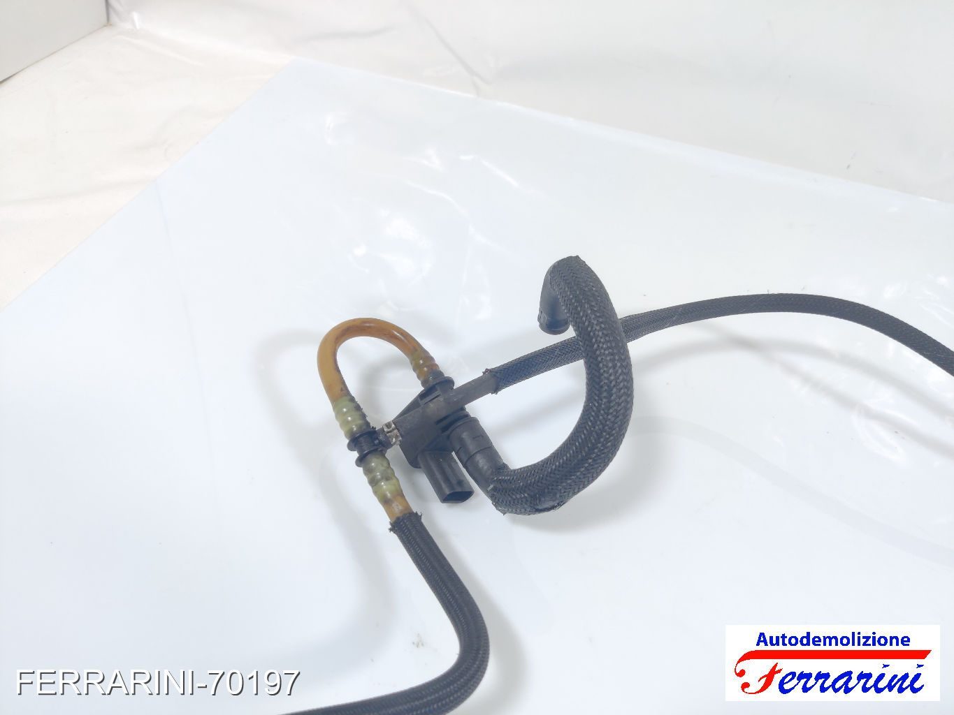 tubo ritorno iniettori N47 BMW 3 COUPÉ E92 320D XDRIVE 2008-2010 13537800673 8