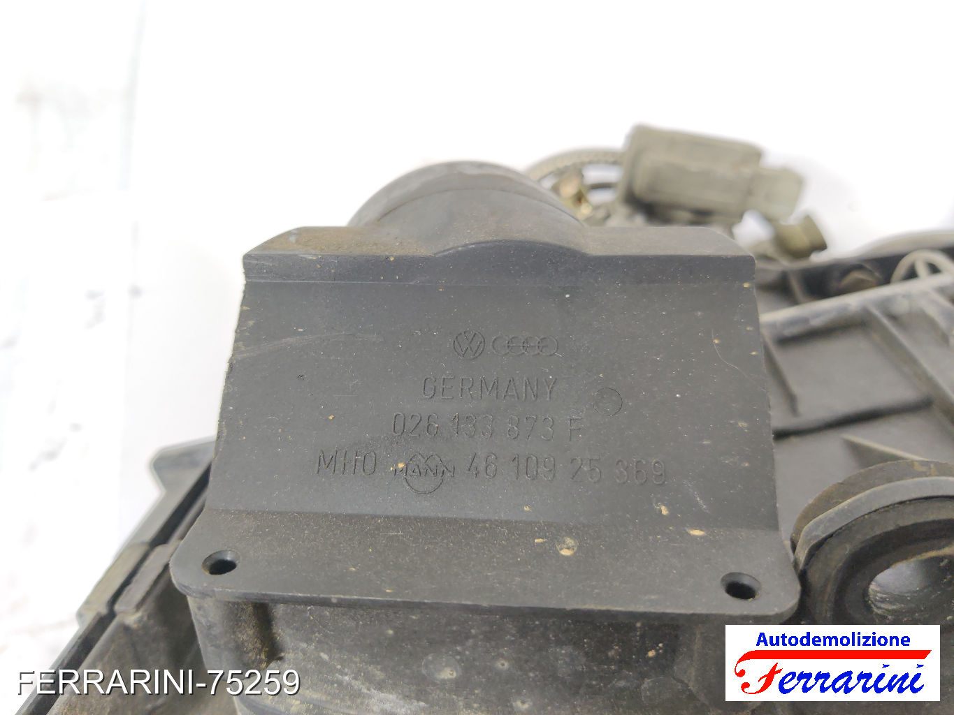Corpo Farfallato AUDI 80 893, 894, 8A2 1.8 S 1986-1991 026133873F, VRT02610322