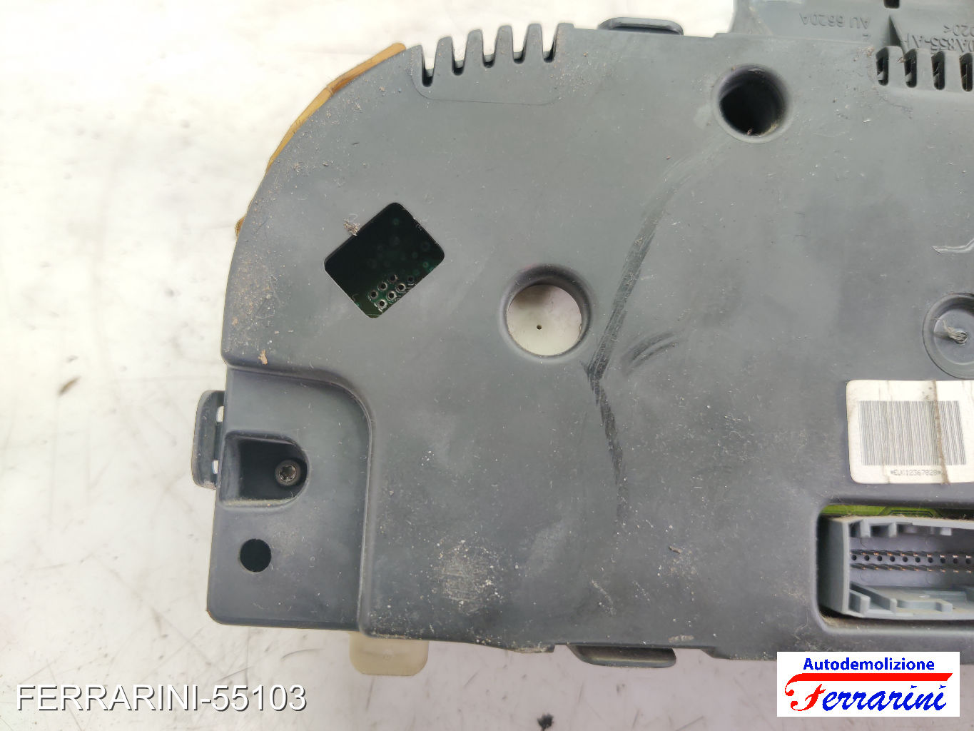 Quadro Contachilometri FORD FIESTA 5 JD, JH 1.4 TDCI 2001-2008 EJC12367826