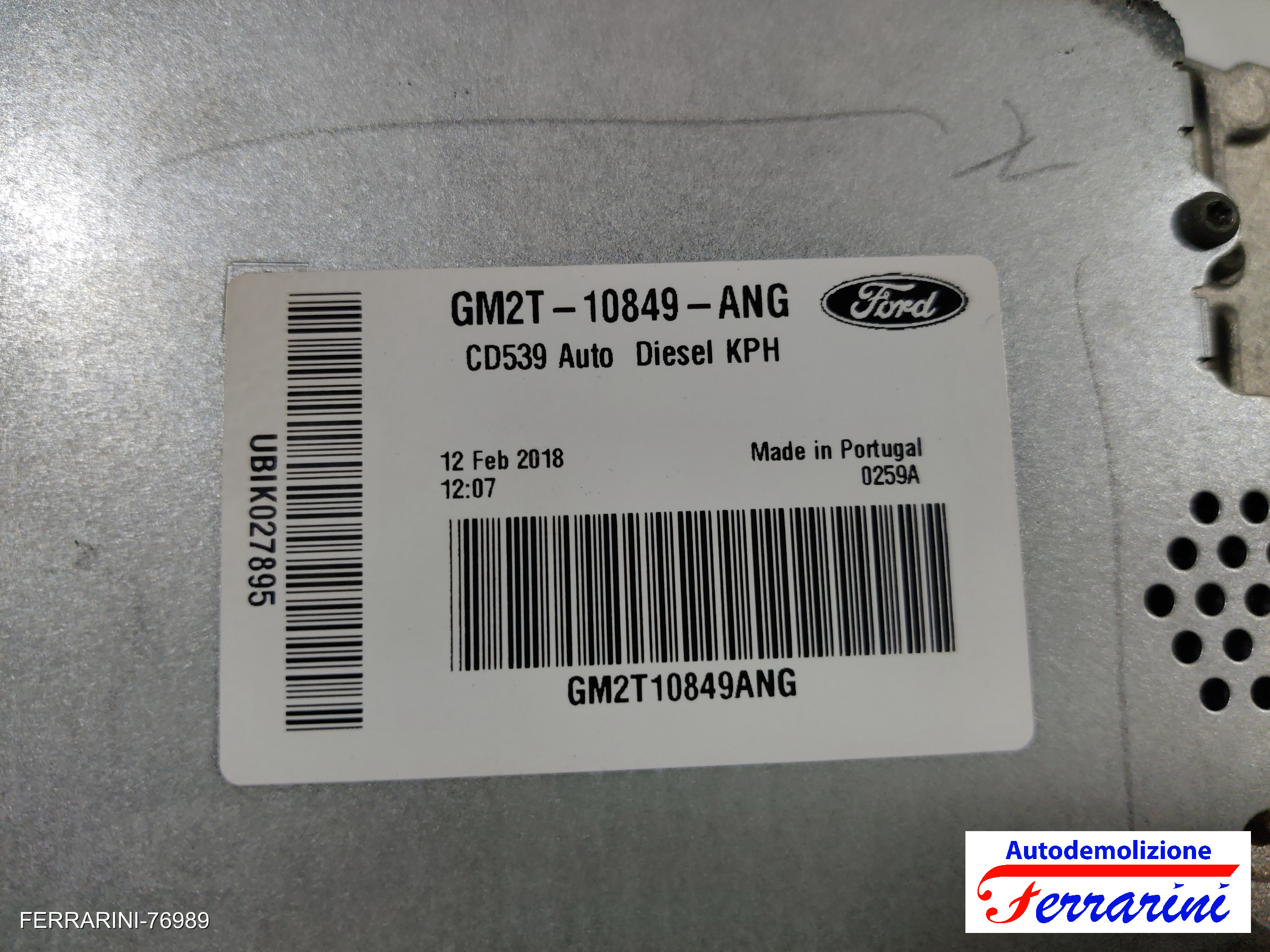Quadro Contachilometri FORD EDGE 2.0 TDCI BITURBO AWD 4X4 2015-2018 11
