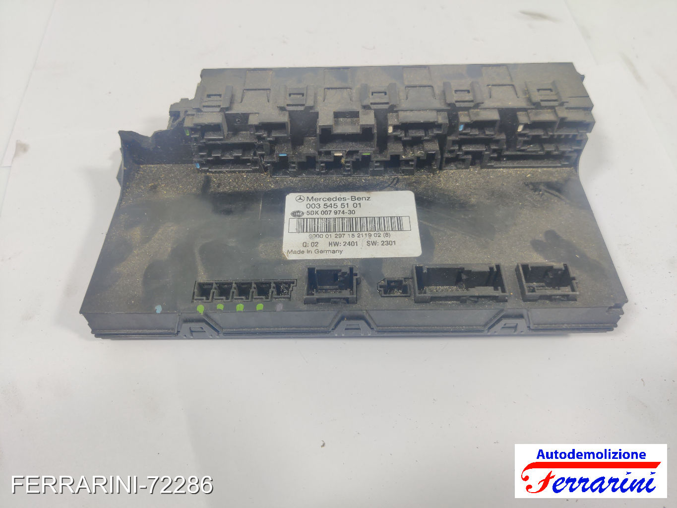 SAM Fusibiliera Scatola Fusibili Body Computer MERCEDES CLASSE C W203 C 220 CDI 10