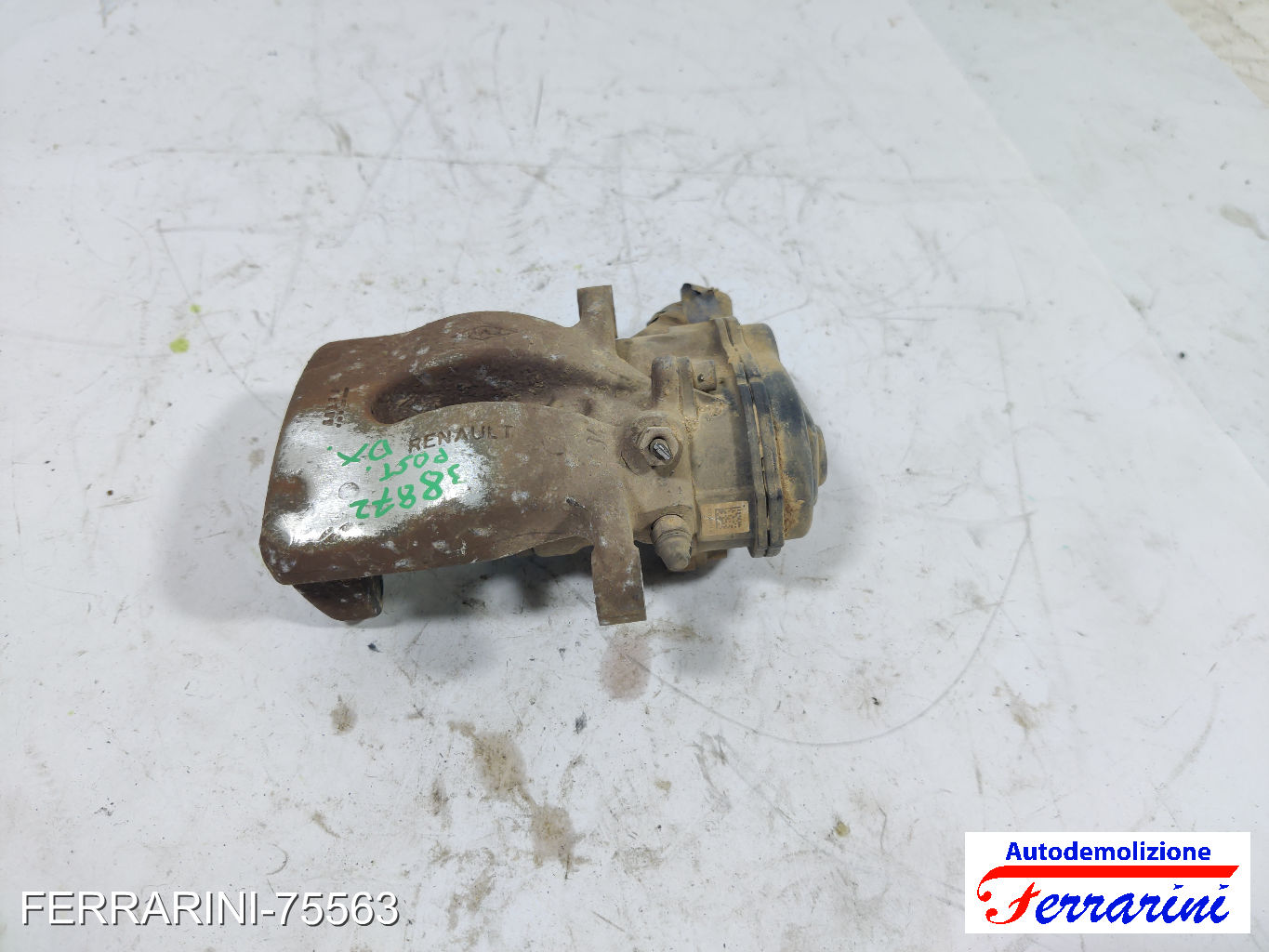 elettrica Pinza Freno RENAULT SCENIC 3 JZ0/1 1.5 DCI 2009-2023 32338814 7