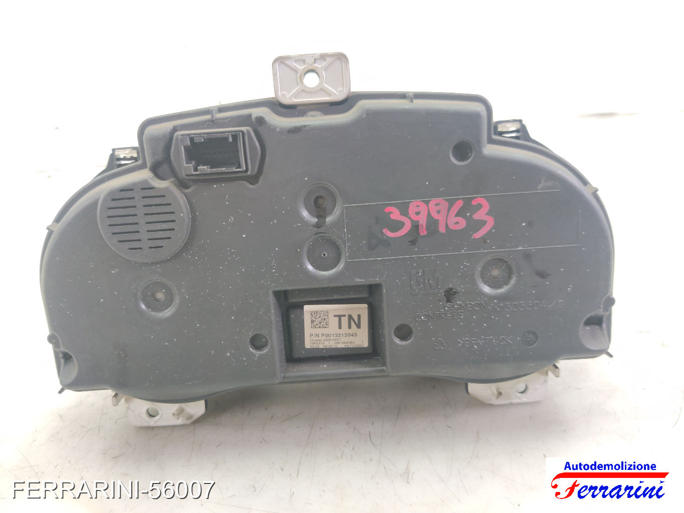 Quadro Contachilometri OPEL CORSA D S07 1.2 LPG 2006-2014 P0013312043, 1960319 11