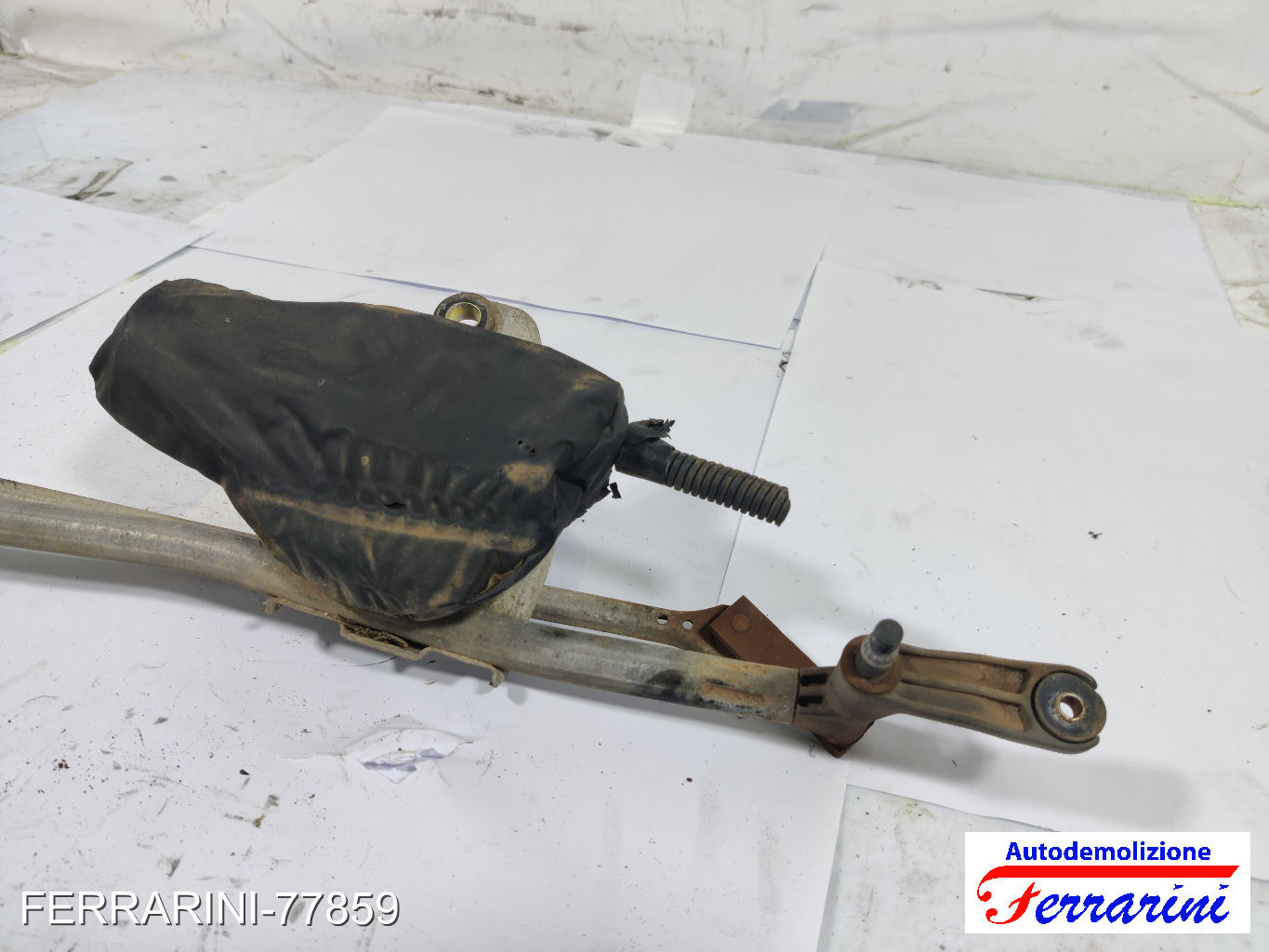Spazzacqua Motorino Tergicristallo FIAT BRAVA 182 1995-2001 anteriore, frontale 10