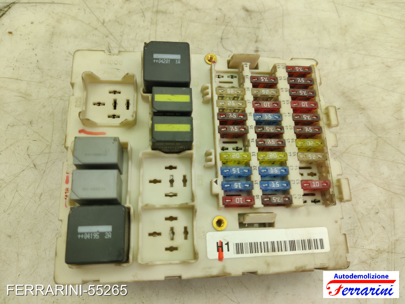 Body Computer FORD FOCUS DAW, DBW 1.8 TDCI 2002-2004 2M5T14A073BE, 518273404