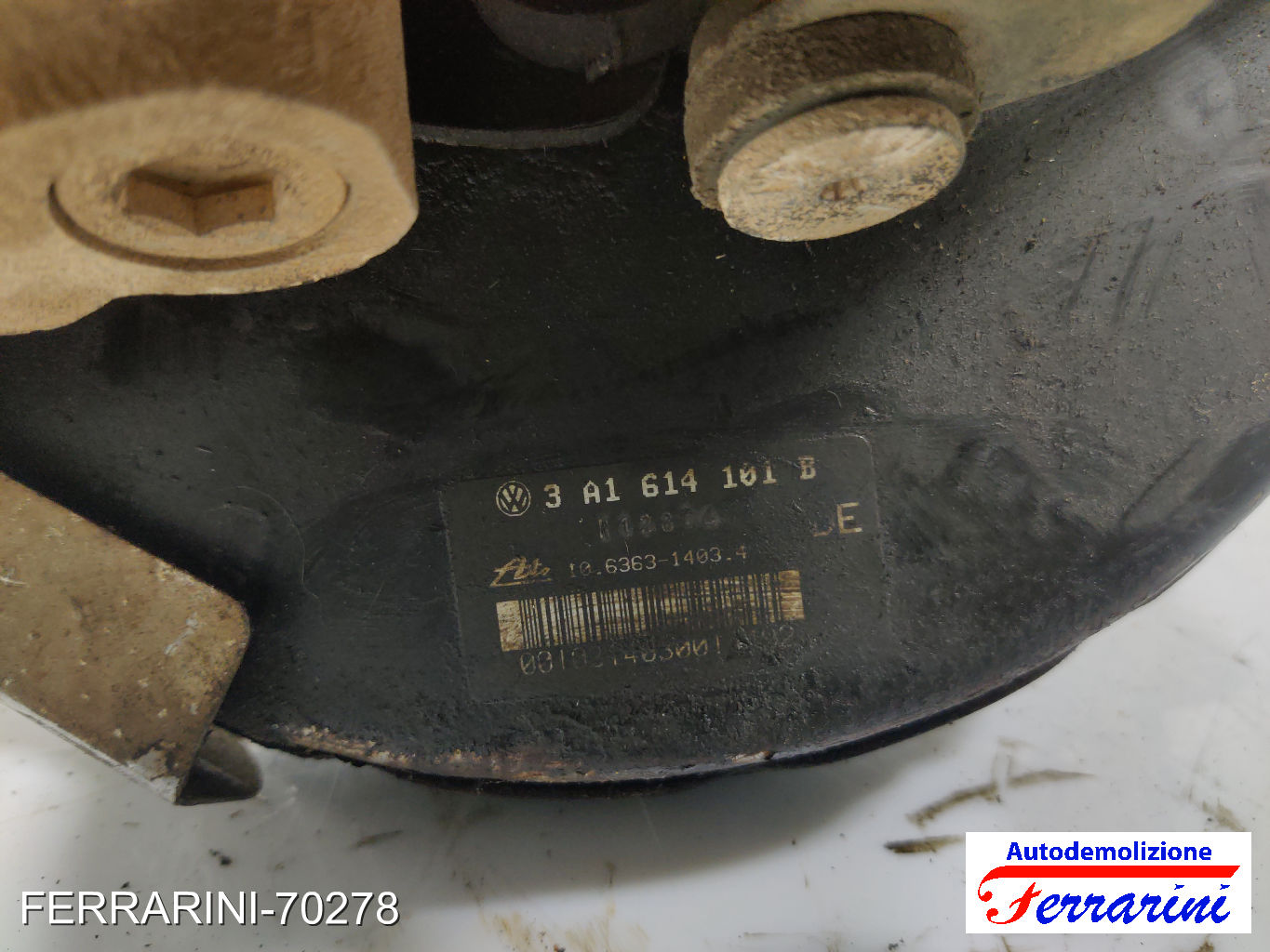 Servofreno VW PASSAT 3B3 1.9 TDI 2000-2005 3A1614101B Pompa ABS 6
