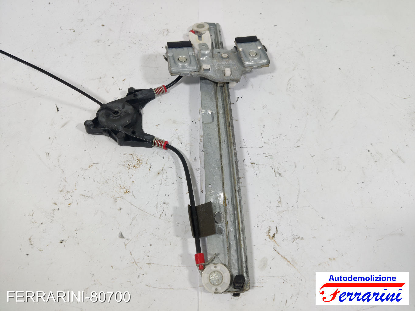 Alzavetro FORD FIESTA 6 CB1, CCN 2008-2012 sinistro, sx, frontale, anteriore 6