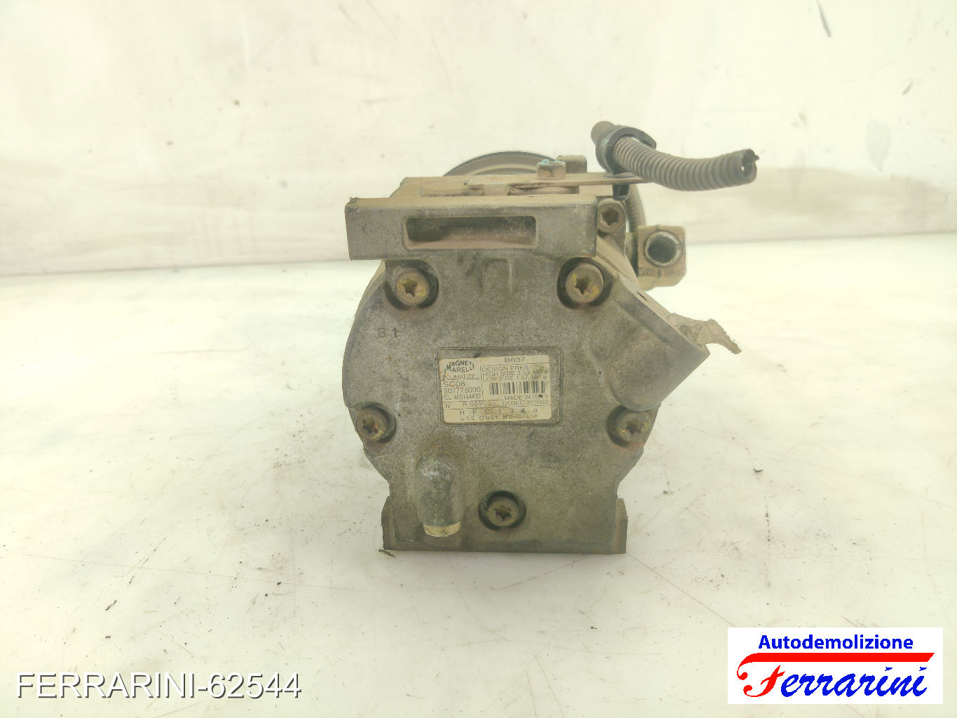 Compressore Clima FIAT PUNTO 188 1.2 NATURAL POWER 2003-2012 46514443, 46757377