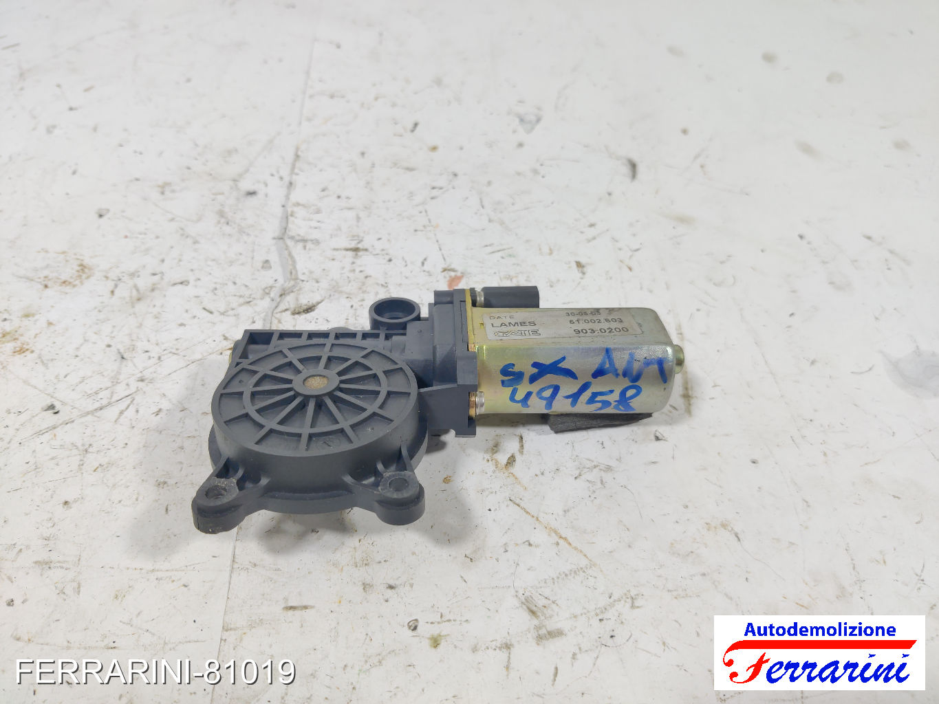Motorino Alzavetro LANCIA YPSILON 843 1.2 2003-2011