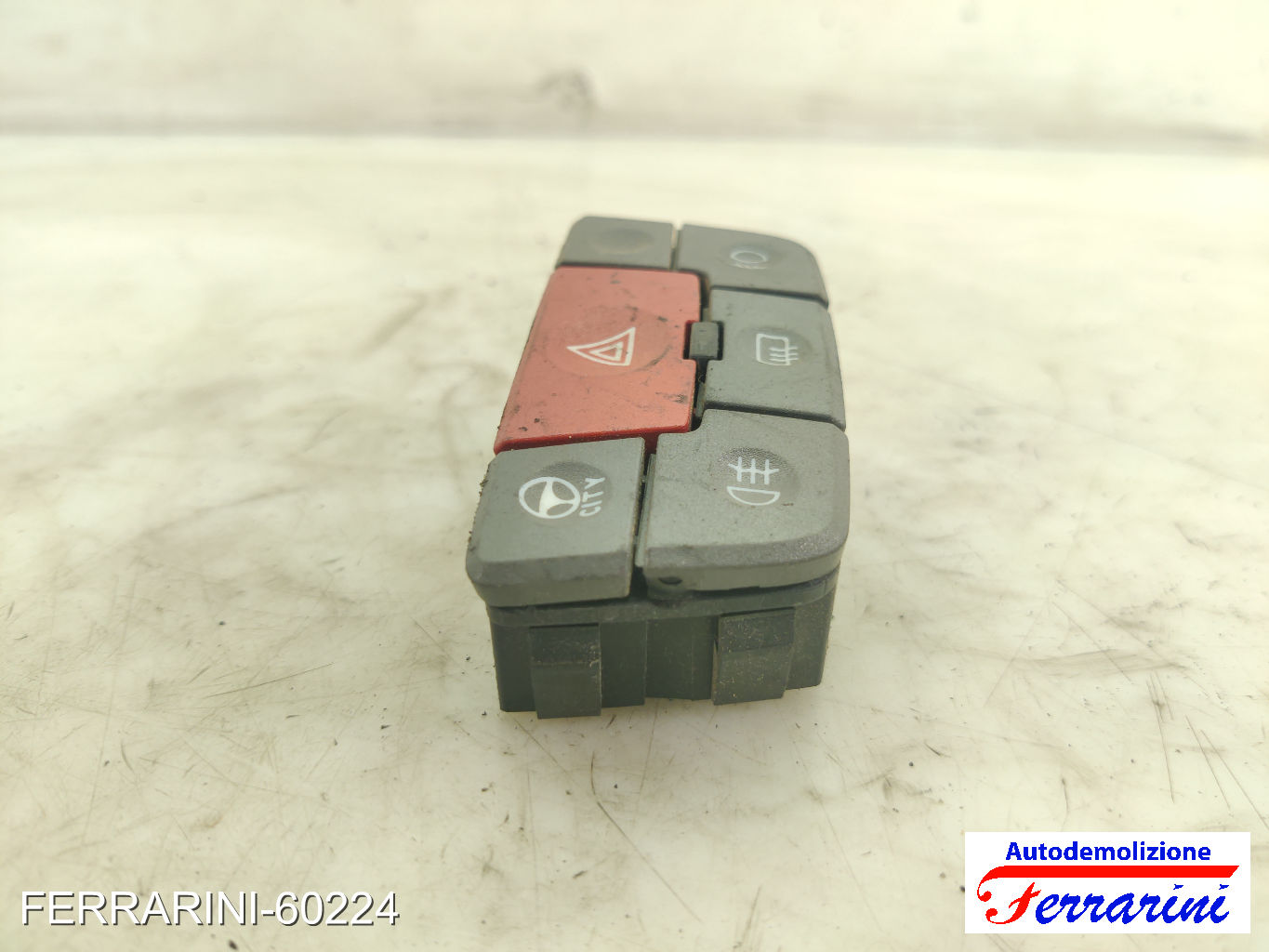 interruttore 4 frecce city FIAT PANDA 169 2003-2012 735357114, 735357113, 08009 6