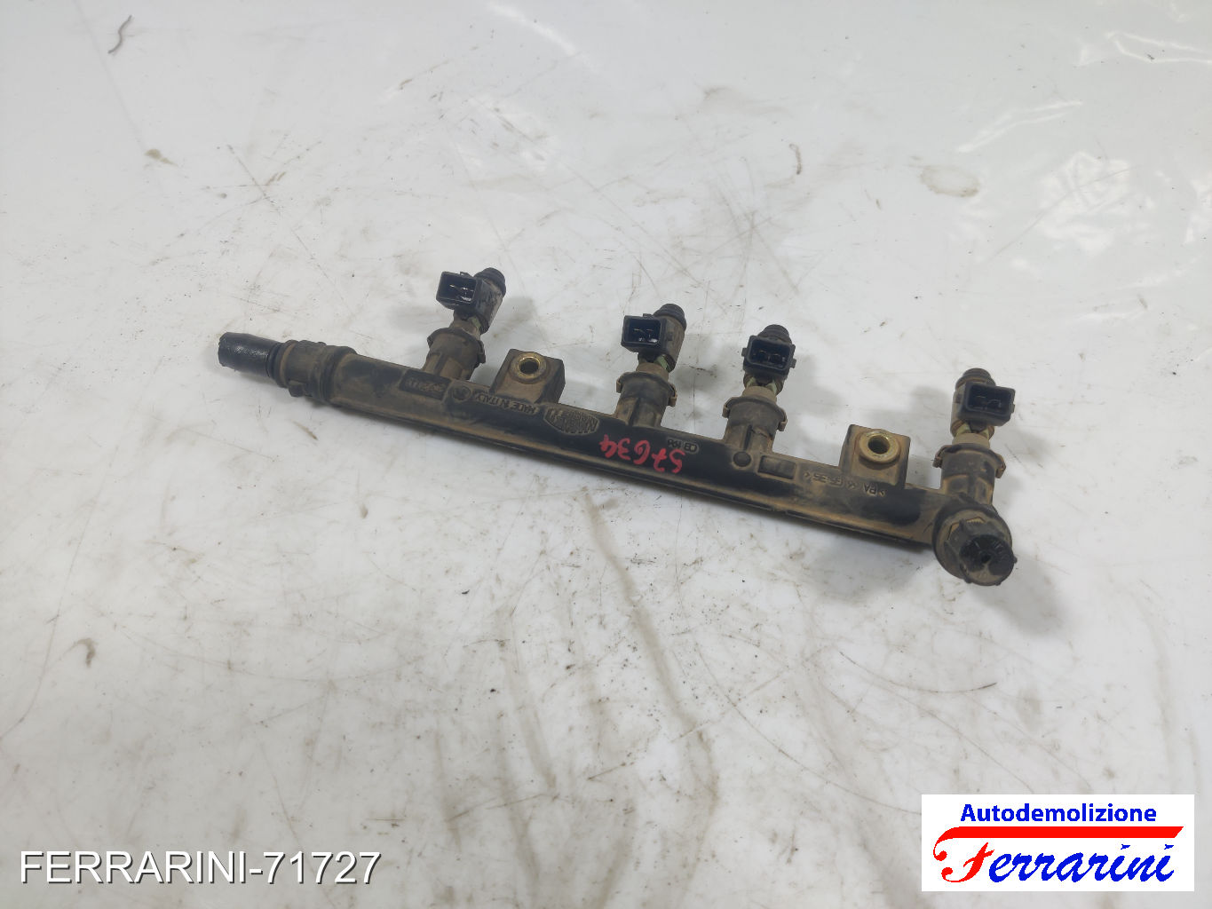 Flauto Iniettori FIAT PUNTO 188 1.2 60 1999-2010 71729224, 55183532, 46791211 7