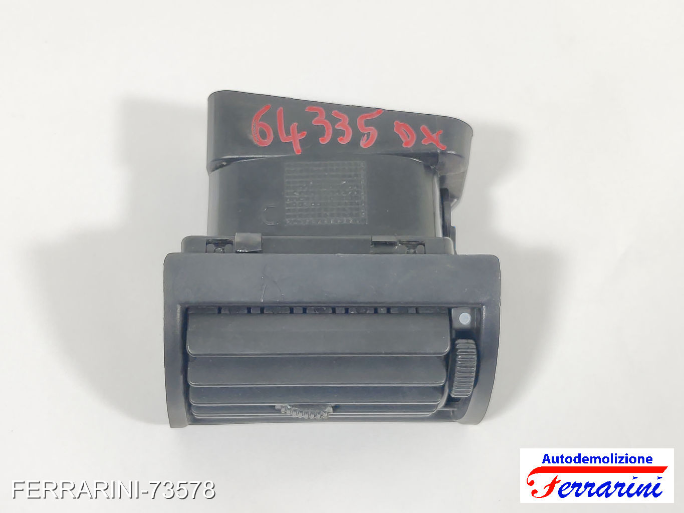 Bocchetta Areazione FIAT CINQUECENTO 500 170 1994-1998 destra, dx, frontale 7