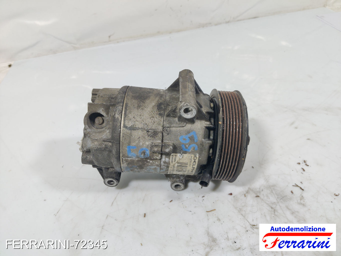 Compressore Clima RENAULT SCENIC 2 JM0/1 1.9 DCI 2005-2008 8200940837, 01140854