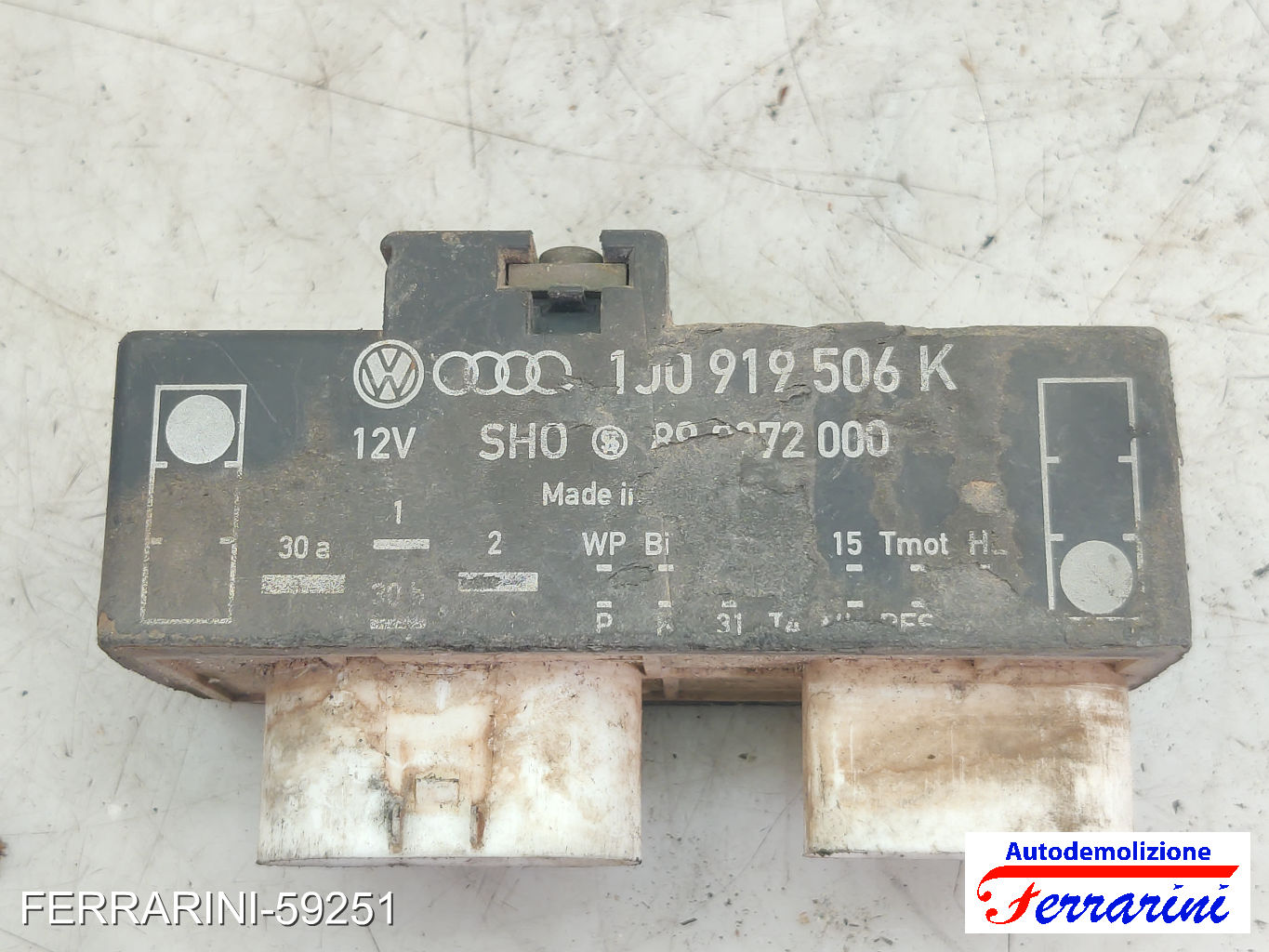 Centralina Ventola Radiatore VW GOLF 4 1J1 1.9 TDI 2000-2005 1J0919506K