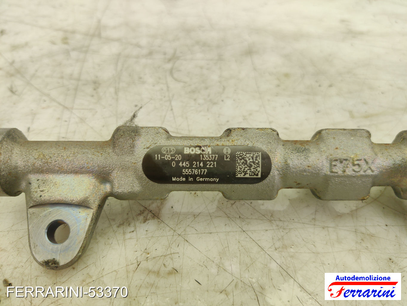 Flauto Iniettori OPEL INSIGNIA A SW G09 2.0 CDTI 2008-2015 55576177, 0445214221