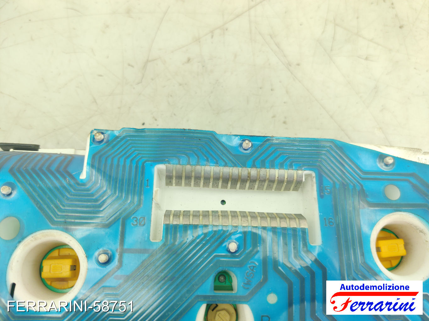 VDO display computer di bordo Quadro Contachilometri OPEL VECTRA B J96 1.8I 16V 7