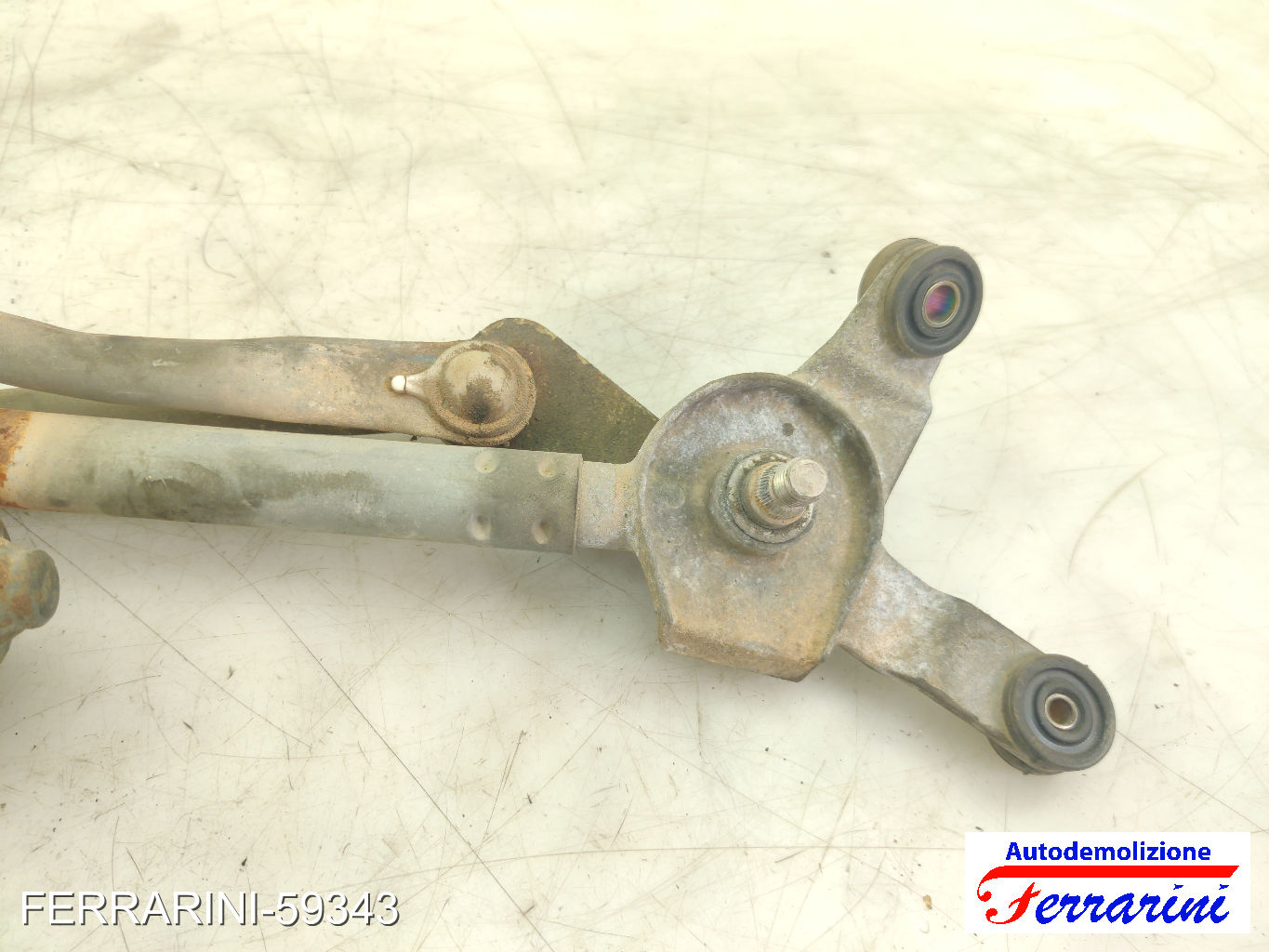 Spazzacqua Motorino Tergicristallo TOYOTA AVENSIS VERSO M2 2001-2005 anteriore 6