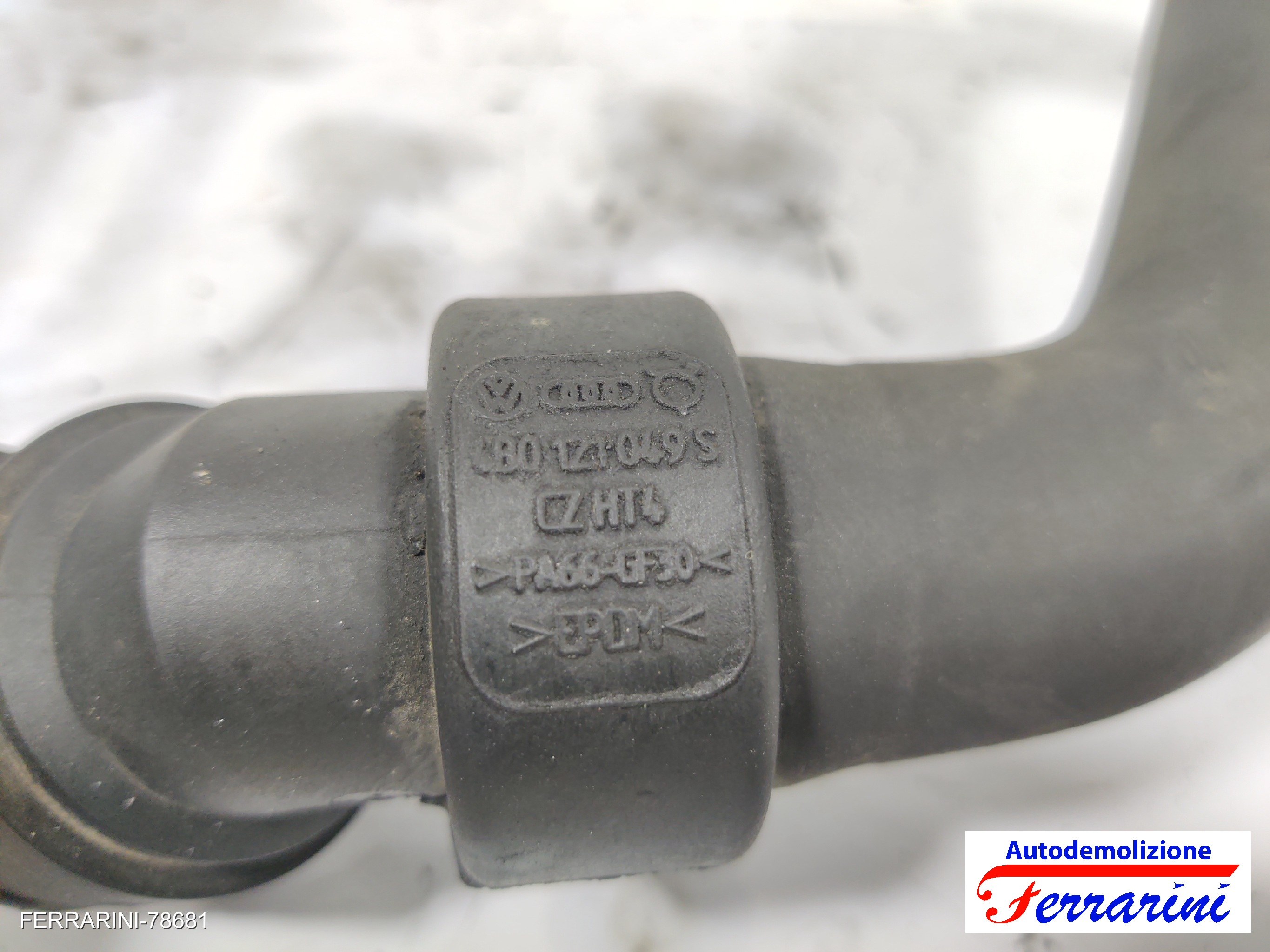 tubo acqua motore AVB VW PASSAT VARIANT 3B6 1.9 TDI 2000-2005 3B0121049S, CZHTS