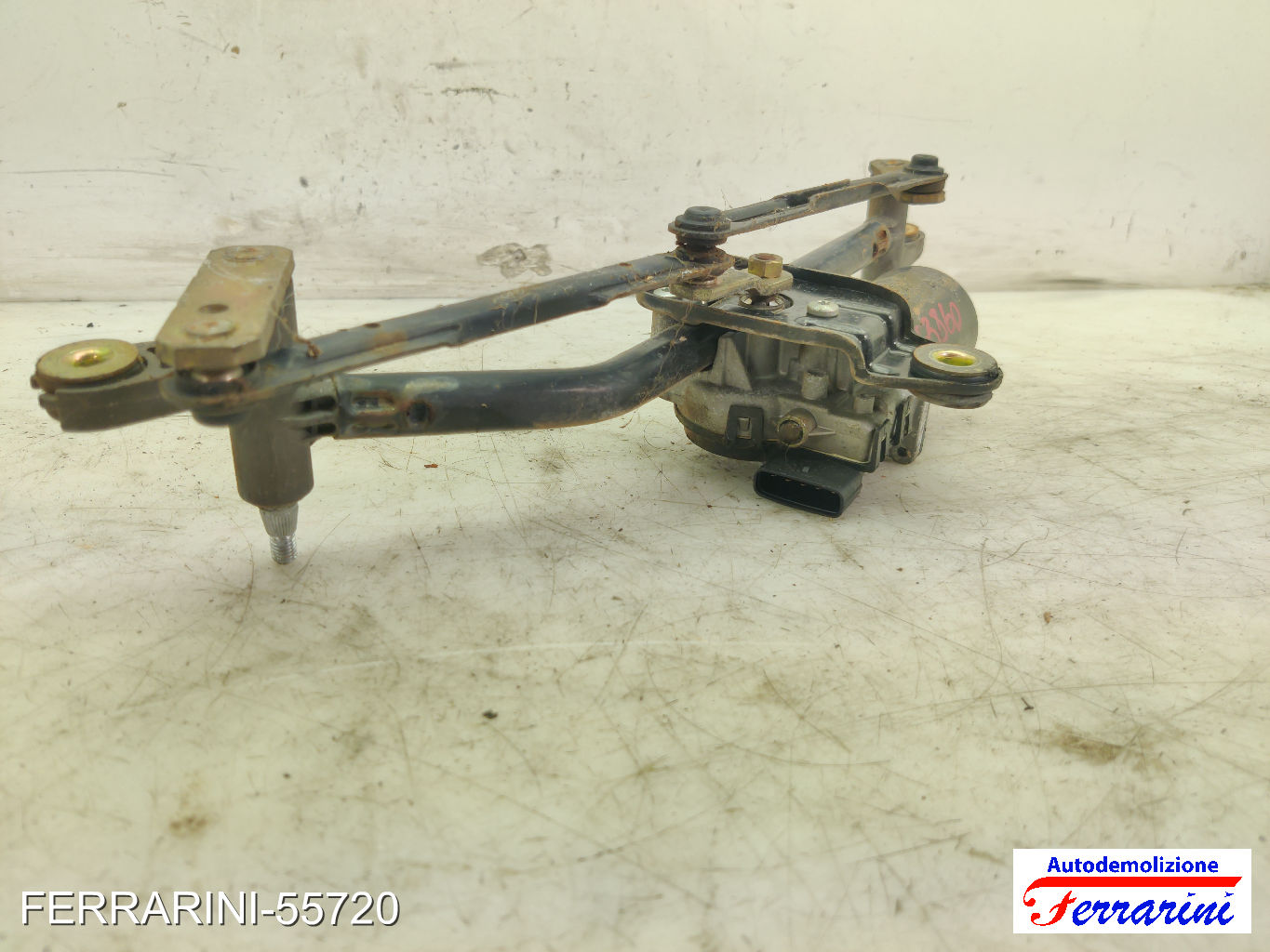 Spazzacqua Motorino Tergicristallo KIA PICANTO SA 2004-2011 anteriore, frontale 8