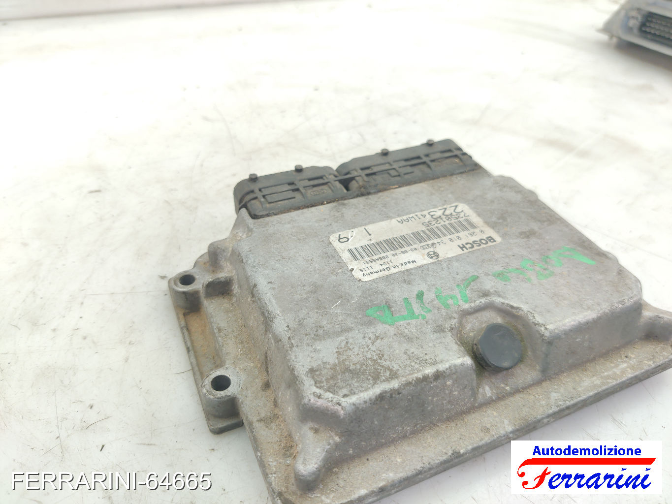Centralina Motore FIAT DOBLO 223 1.9 JTD 2001-2023 73501235, 0281010344