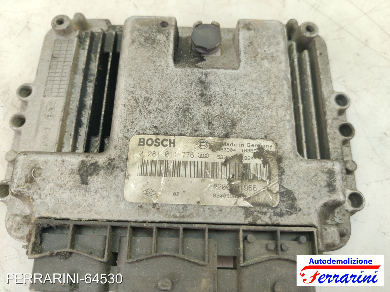 Centralina Motore RENAULT SCENIC 2 JM0/1 1.9 DCI 2003-2006 8200391966, 028101776