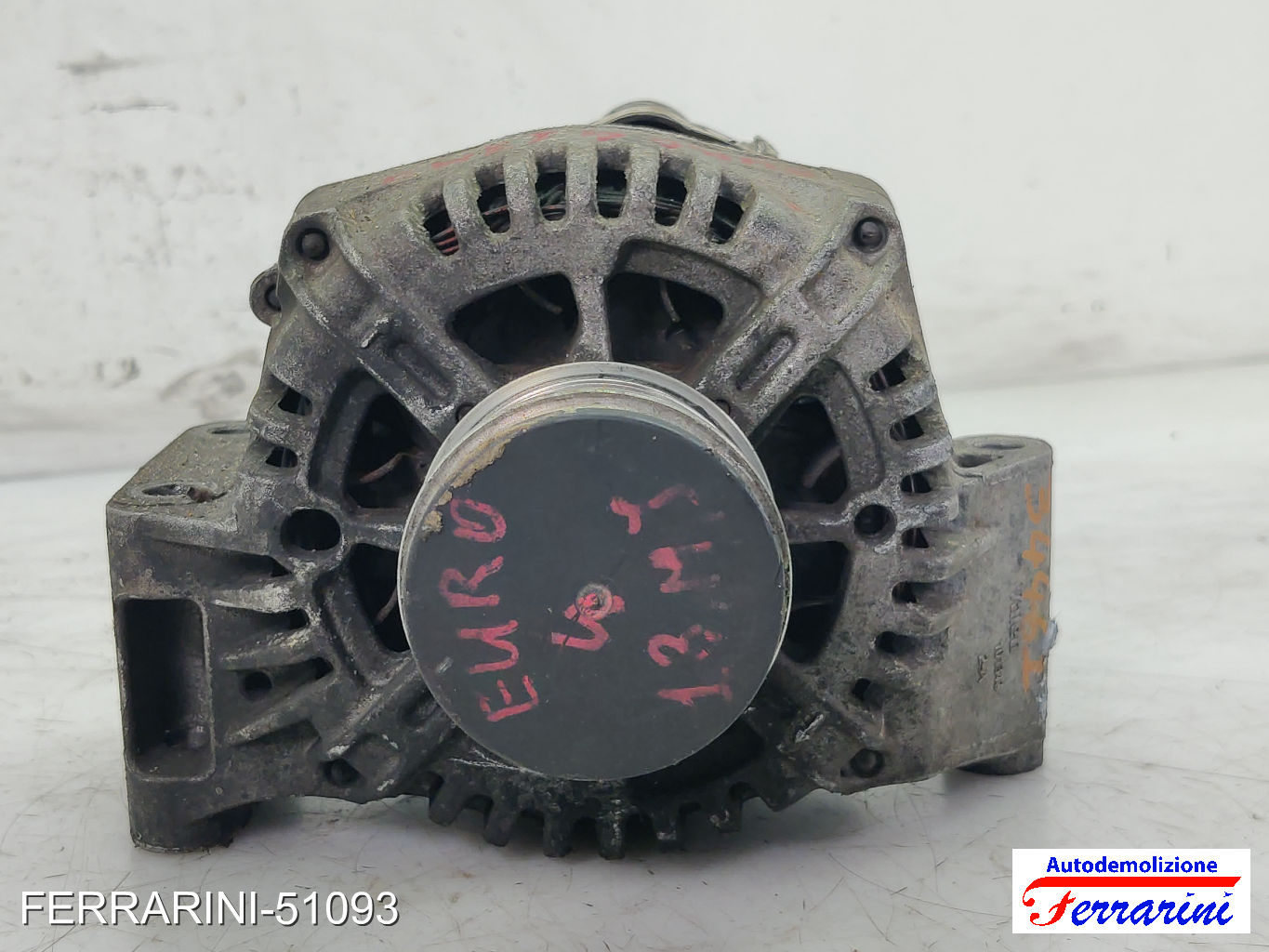 Alternatore FIAT PUNTO 188 1.3 JTD 16V 2003-2012 TG9S140, A623613A, 51984055 7