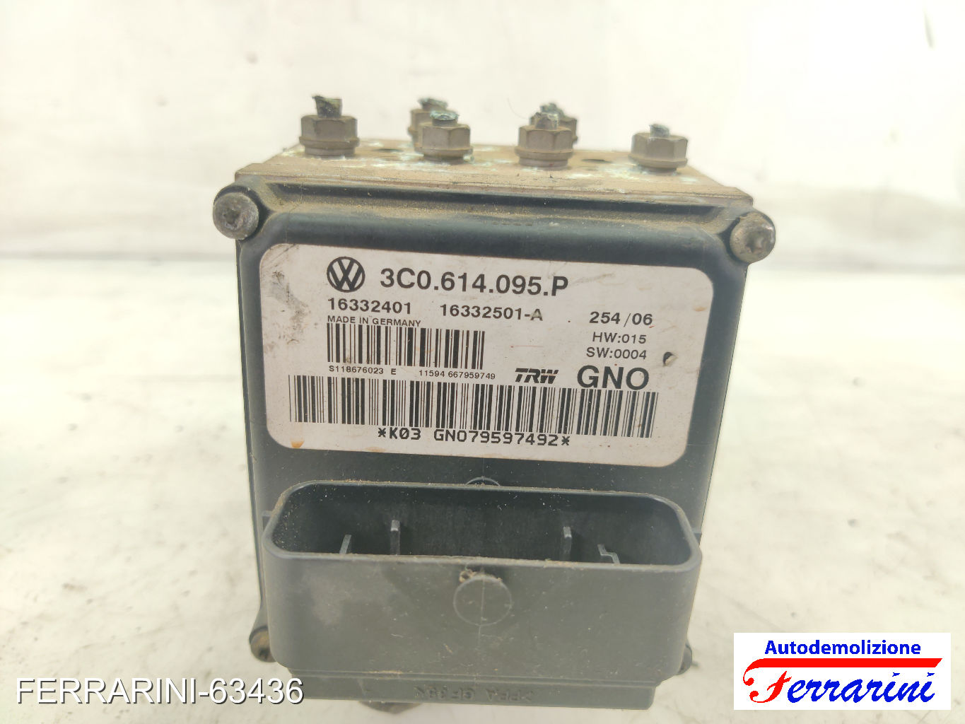 Centralina Pompa Abs VW PASSAT VARIANT 3B6 1.9 TDI 2000-2005 3C0614095P 9