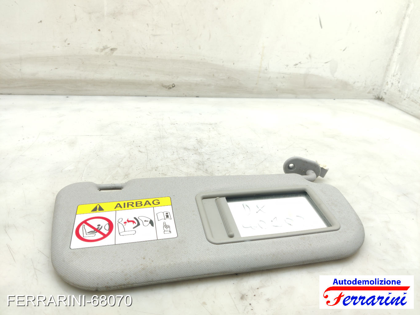 Aletta Parasole HYUNDAI I10 BA, IA 2013-2023 destro, dx 85220K7610NNB 9