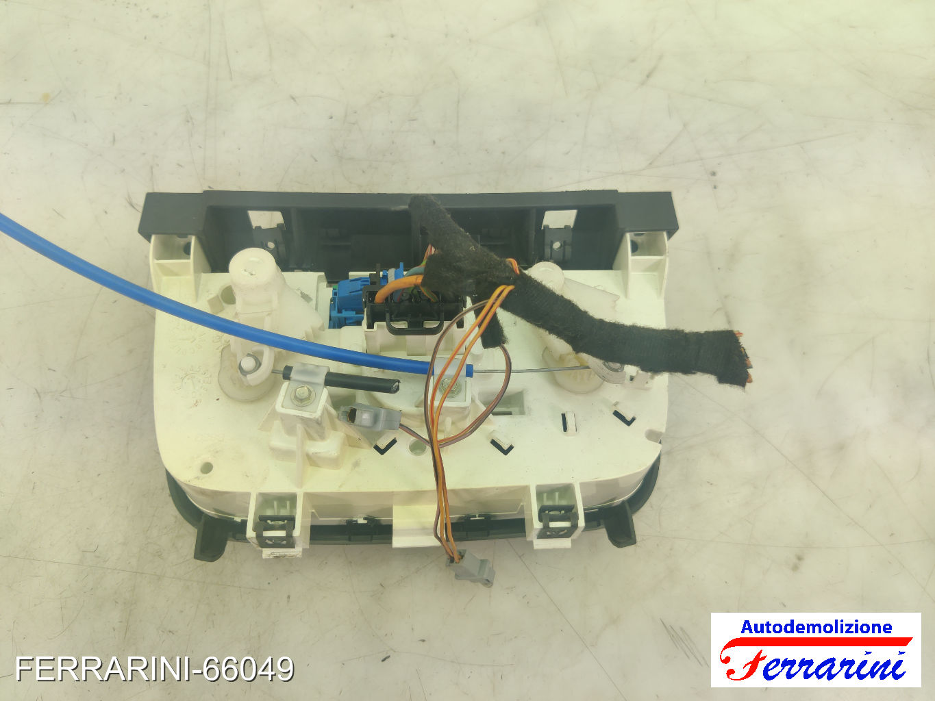 Tastiera Clima FIAT PUNTO EVO 199 2009-2012 anteriore, frontale 735523091