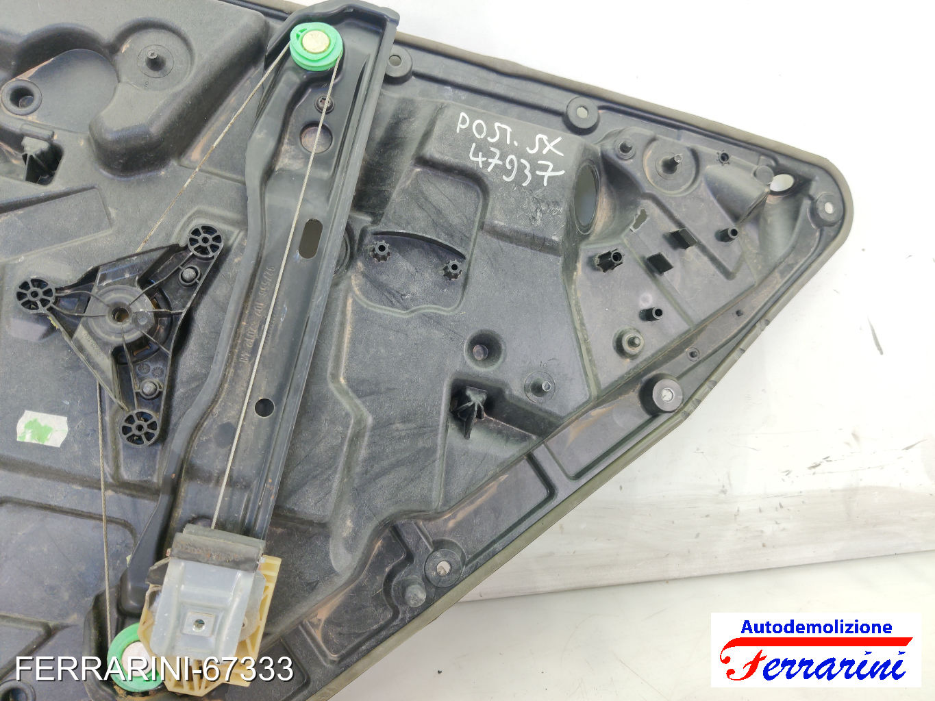 Alzavetro MERCEDES CLASSE B W242, W246 2011-2014 sinistro, sx, posteriore, post 7