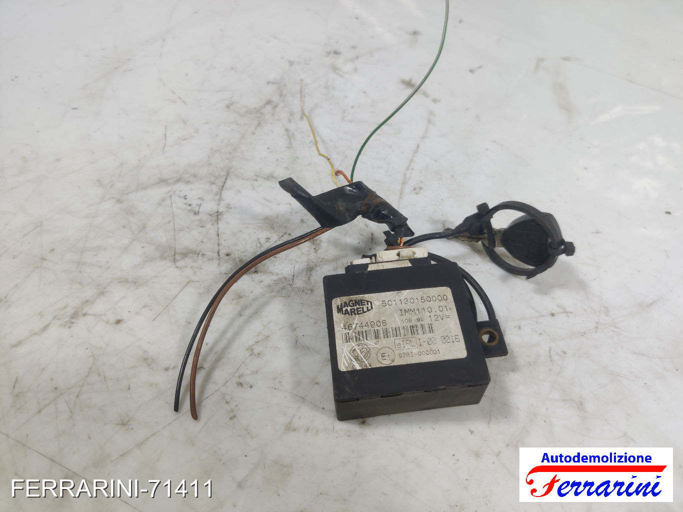 Kit Accensione FIAT PANDA 141 900 1992-1996 6160210201, 71721832, EB16FEBR 6